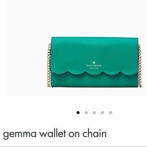 NWT | Gemma Wallet on Chain | Wintergreen